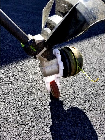 EGO String Trimmer wheel adapter by FusionDawg