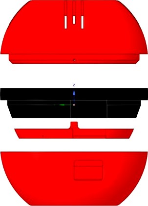 D1 Mini Bme280-sensor sphere by LaChriz