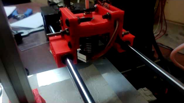Carriage for attaching Titan extruder with Anet A6 by vikrama2014