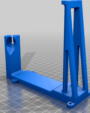 UP! plus 2 spool and filament holder for enclosure by FlyingWalrus