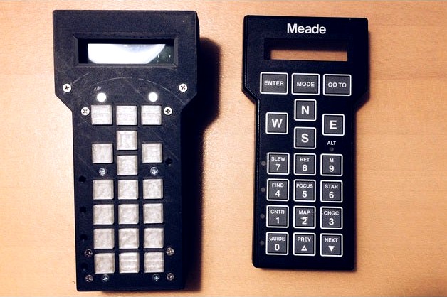 MEADE LX200 Telescope GOTO Hand Controller Repair Capacitor Kondensator Issue solved by Spo_ck