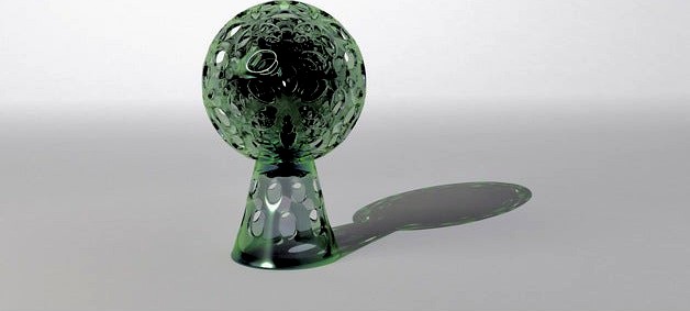Recursive Holey Sphere by SteedMaker