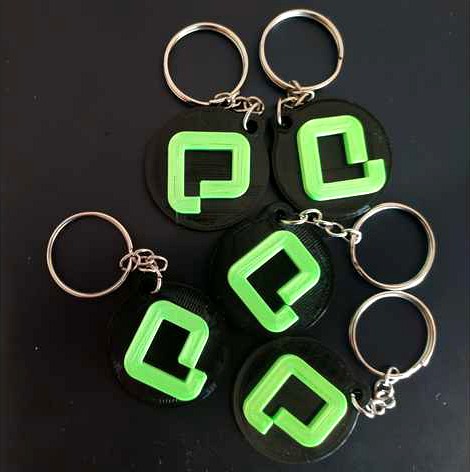 Platzi keychain by rafaelcabrera