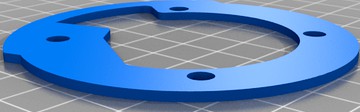 Jabsco/TMC boat Macerator pump gasket template by satalog