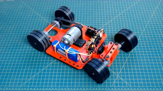 RC Simple Drift car by Hendrikx