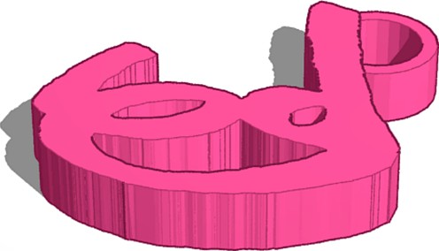 Patum Keychain by tanGoO3Dmaker