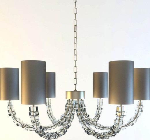 Porta Romana / Round Lartigue chandelier