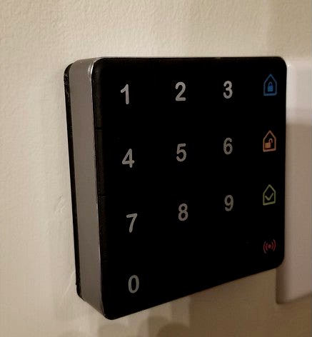 iSmartAlarm Keypad "Communication Error" Fix (Plastic Back Plate) by dtylerb