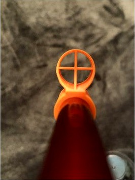 .40 Caliber Blowgun Sight by Floppytinkerer