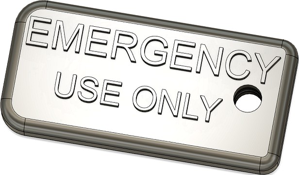 Chastity Emergency Key Holder by ChTuna
