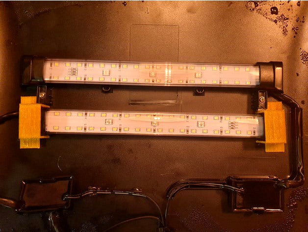 Fluval Flex 34 LED Halter - LED Holder by tasmano