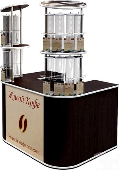 стойка для продажи кофе