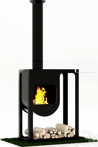 Harrie Leenders spot fireplace