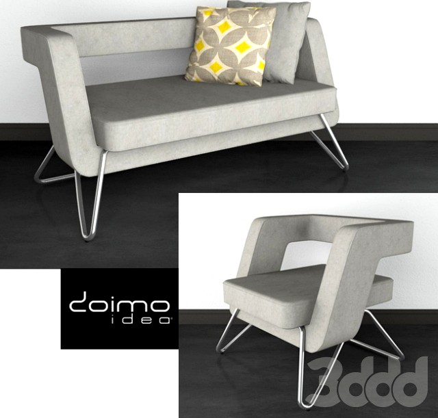 Doimo Idea KUMO sofa and armchair