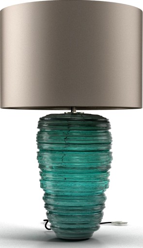 Porta Romana GLB32  THREAD LAMP Turquoise