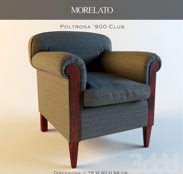 MORELATO Poltrona &#039;900 Club