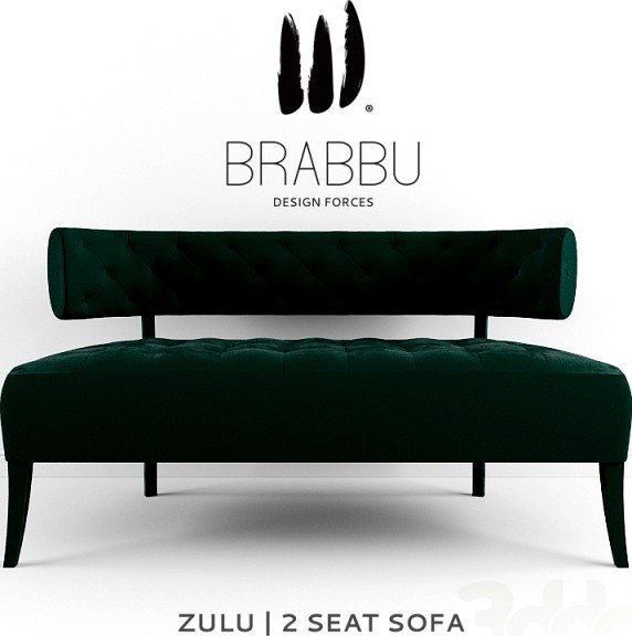 Brabbu - Zulu 2 Seat Sofa