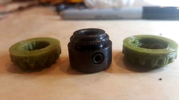 Bevel gear for vertical drive Finesse Sewing Machine (similar to some Singer models) by swiftyrt66