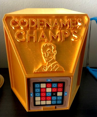 Codenames trophy by lancelevine