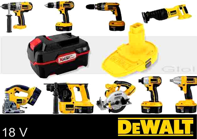 Parkside x20 to DEwalt 18v by GLoL