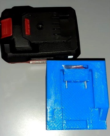 Parkside battery to car socket (12V) adaptor by dmikulik