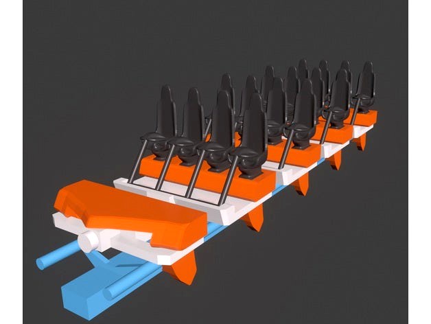 B&M Rollercoaster Model by Roffle