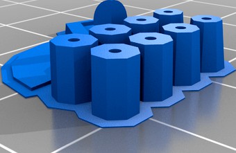 Antialiasing AA shallow anngle MSLA/ SLA resin tester by X3msnake