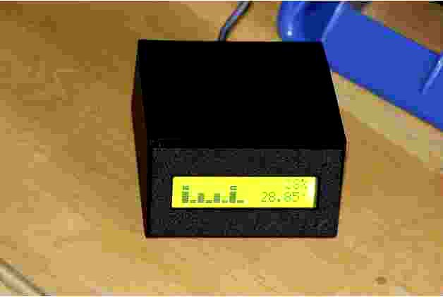 Enclosure LCD 1602 ESP32 DS3232RTC I2C by Zapdos