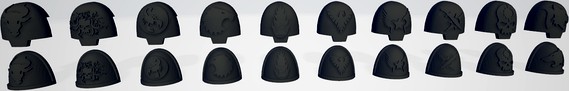 UNKNOWN SUCCESSORS CHAPTERS SHOULDER PADS 2 by Hyfryd