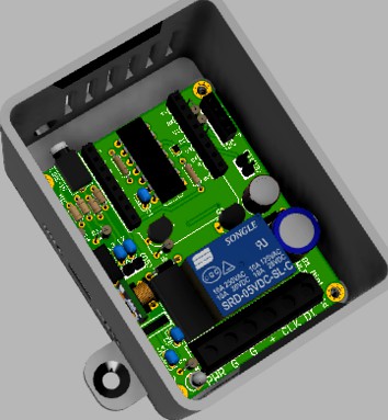 WLED wemos shield box v1.0 by serg74