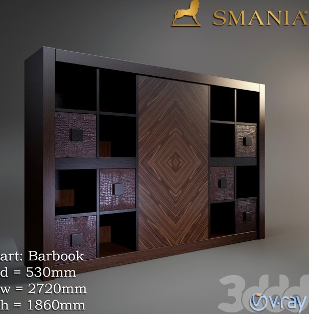 Книжный шкаф SMANIA_BarBook_01