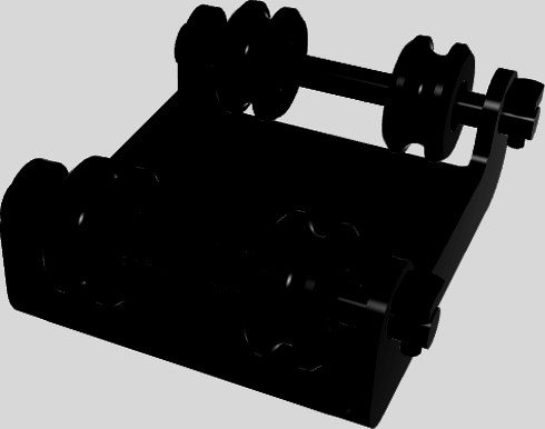 Simple Adjustable 3D Printer Filament Spool Holder by anggahendrawan