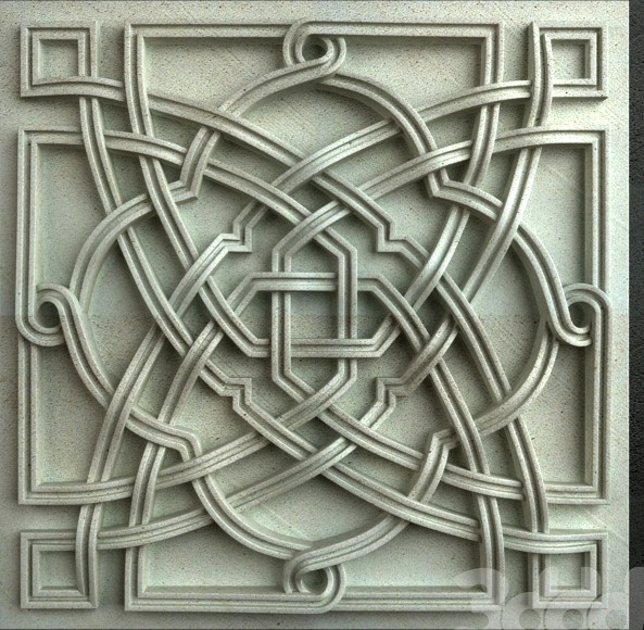 Arabic Carving Ornament 004