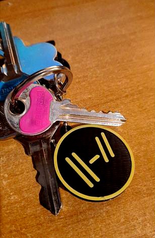 Twenty One Pilots keychain by PixelPicker