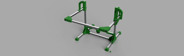 OpenScan.eu large 3D Scanner, simple version by PaddyCube