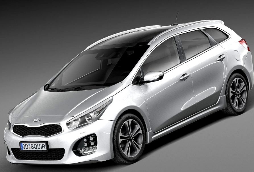 Kia Ceed SW GT-Line 20163d model