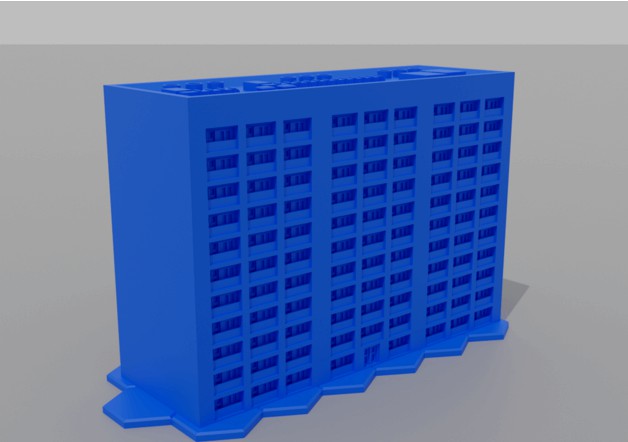 6mm Residential Tower 4A - Hexed and Hexless by RainingFire