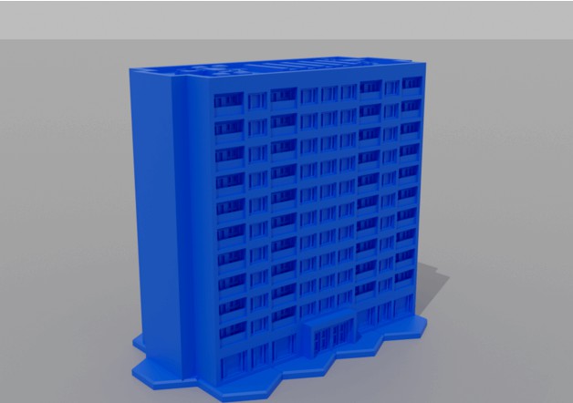 6mm Residential Tower 3A - Hexed and Hexless by RainingFire
