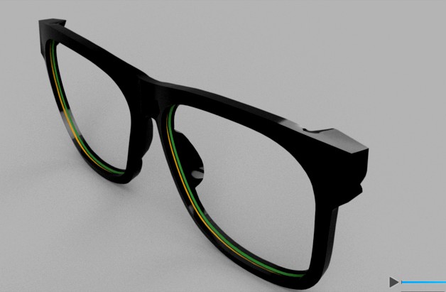 Sunglasses Frame 57x18x140 by onratak