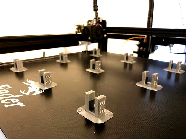 Stringing Retraction Test with numbers by Tinkerrific_Com