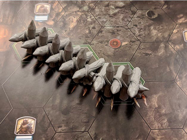 Gloomhaven: Jaws of the Lion Palisades by VirtuallyJason