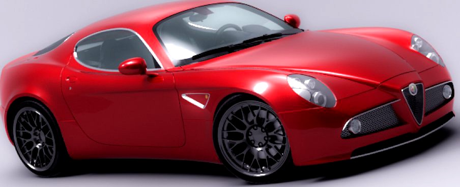 ALFA ROMEO 8C COMPETIZIONE3d model