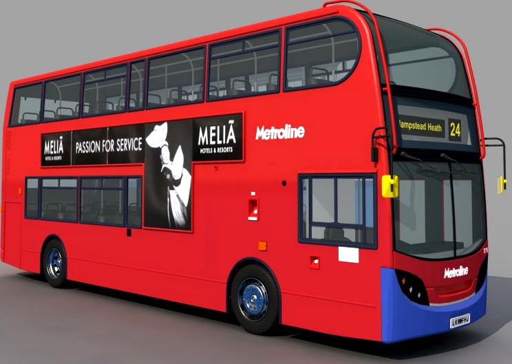 London Bus3d model