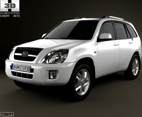 Chery Tiggo (J11) 20133d model