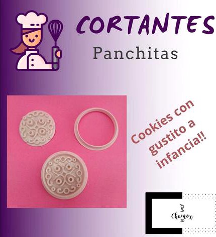 Cortantes Galletitas by Chamox3D