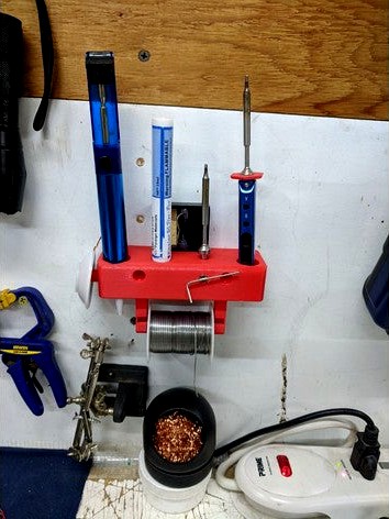 ts-100 solder organizer by PIEngr