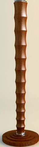 Bamboo lamp3d model