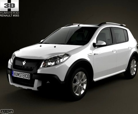 Renault Sandero Stepway (BR) 20113d model