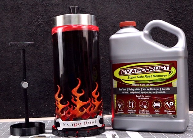 Evapo-Rust Container by woodencreationz