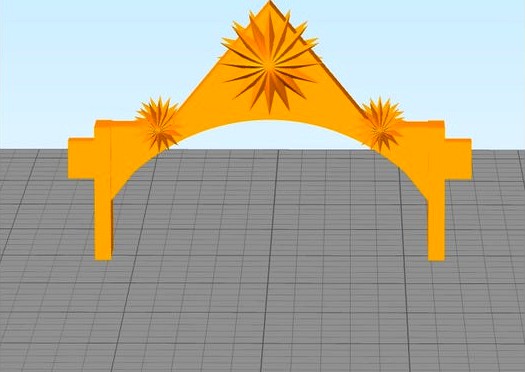 Decorative Archway for Pegasus Hobby Sets  by Wizaro